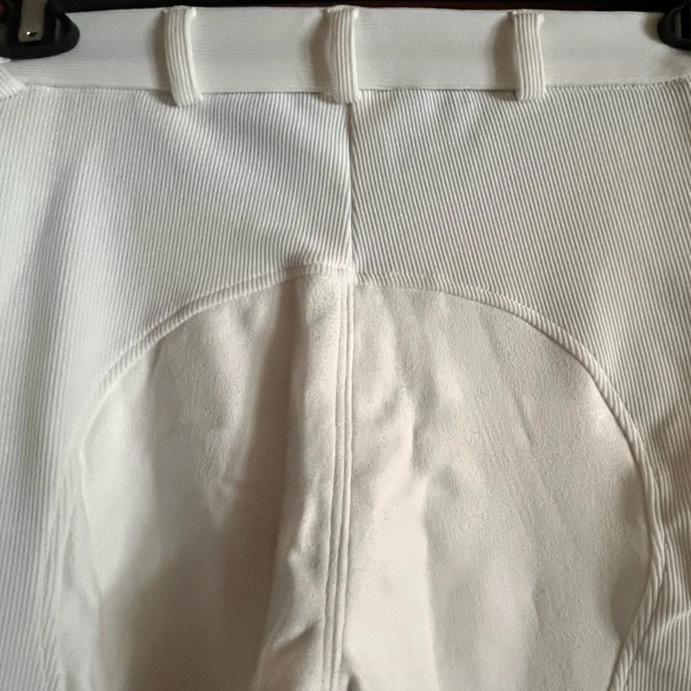 White FULL SEAT riding pants (BRAND NEW) - Picture 6 of 9